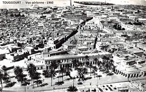 Touggourt - Vue aerienne - 1960